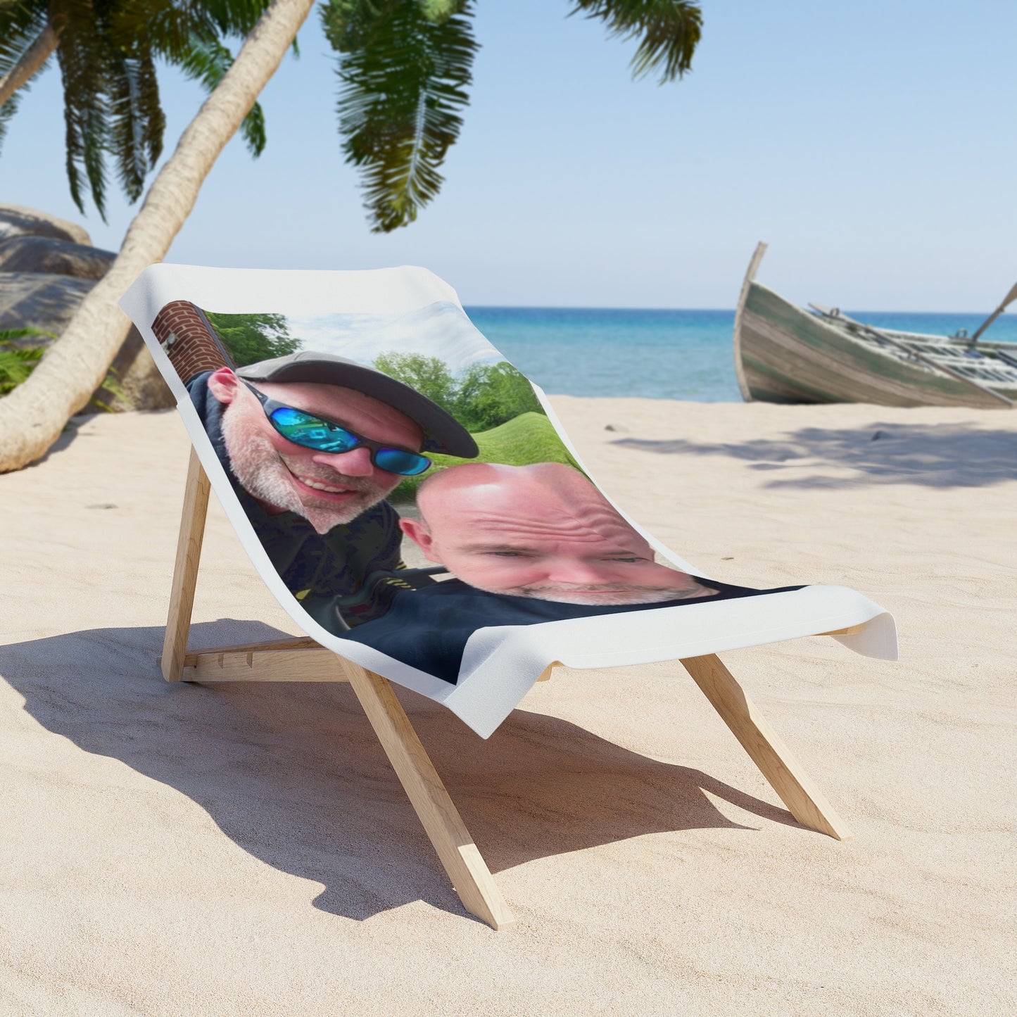 Personal Space Beach Towel